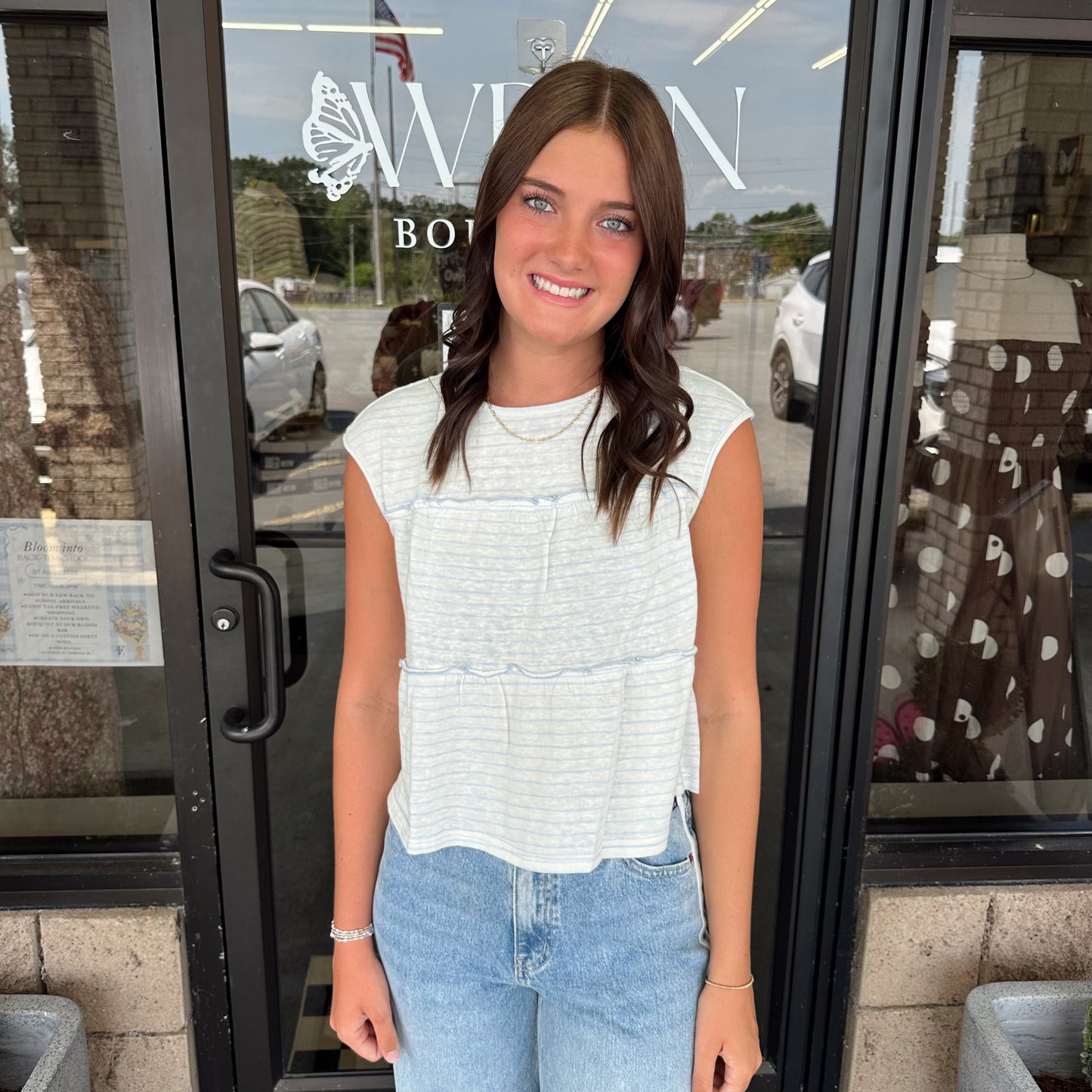 Babydoll Sleeveless Top