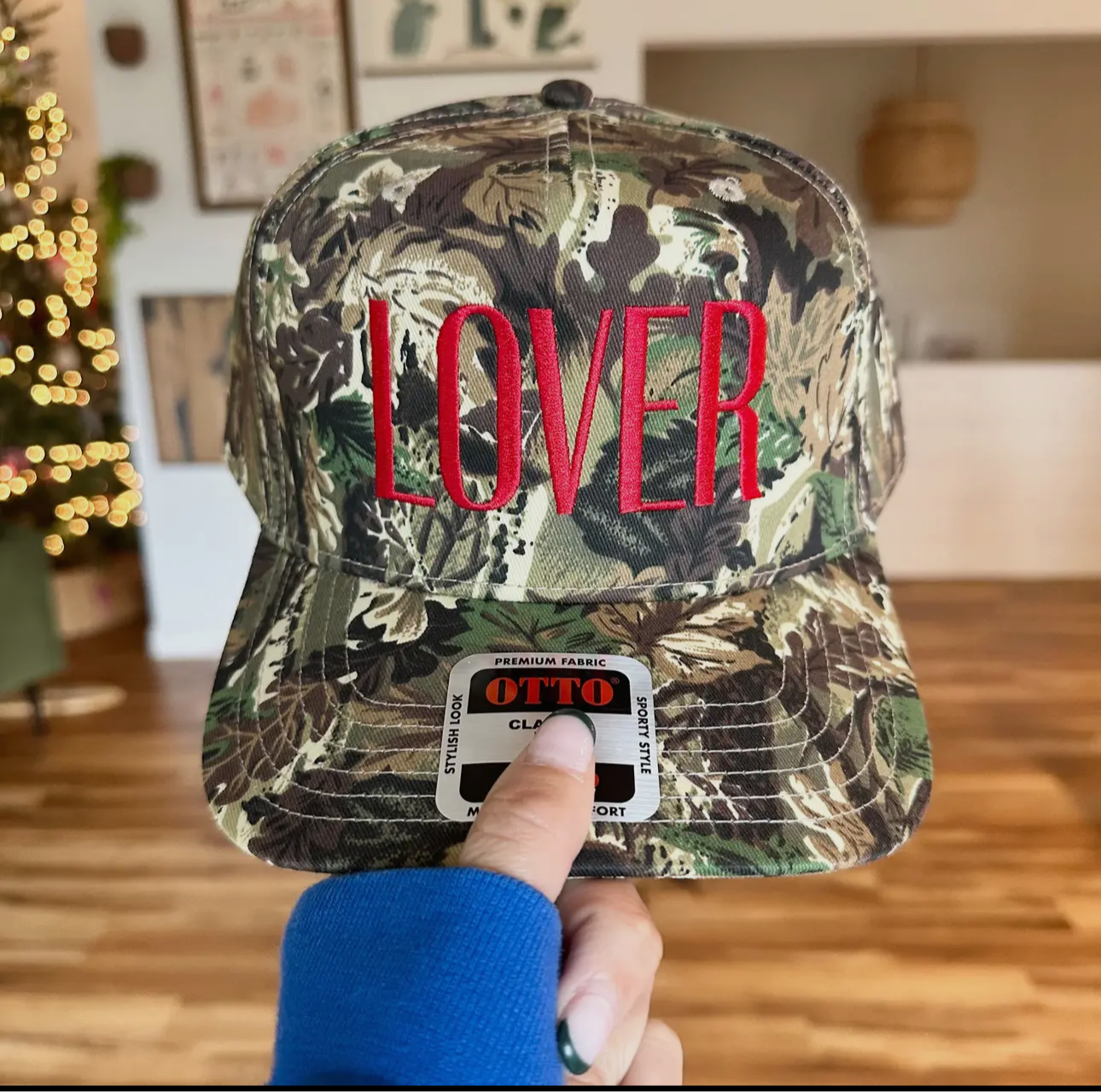 Lover Camo Trucker Hat (PREORDER)