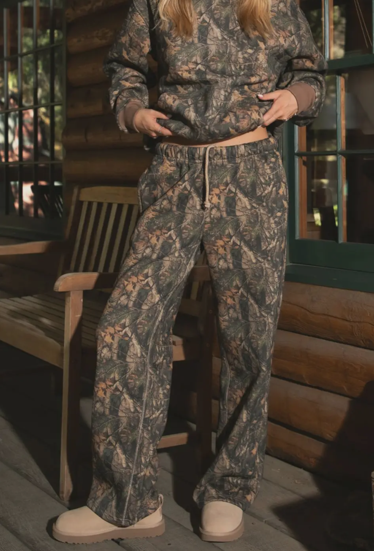 Bayou Woodland Camo Fleece Sweatpants