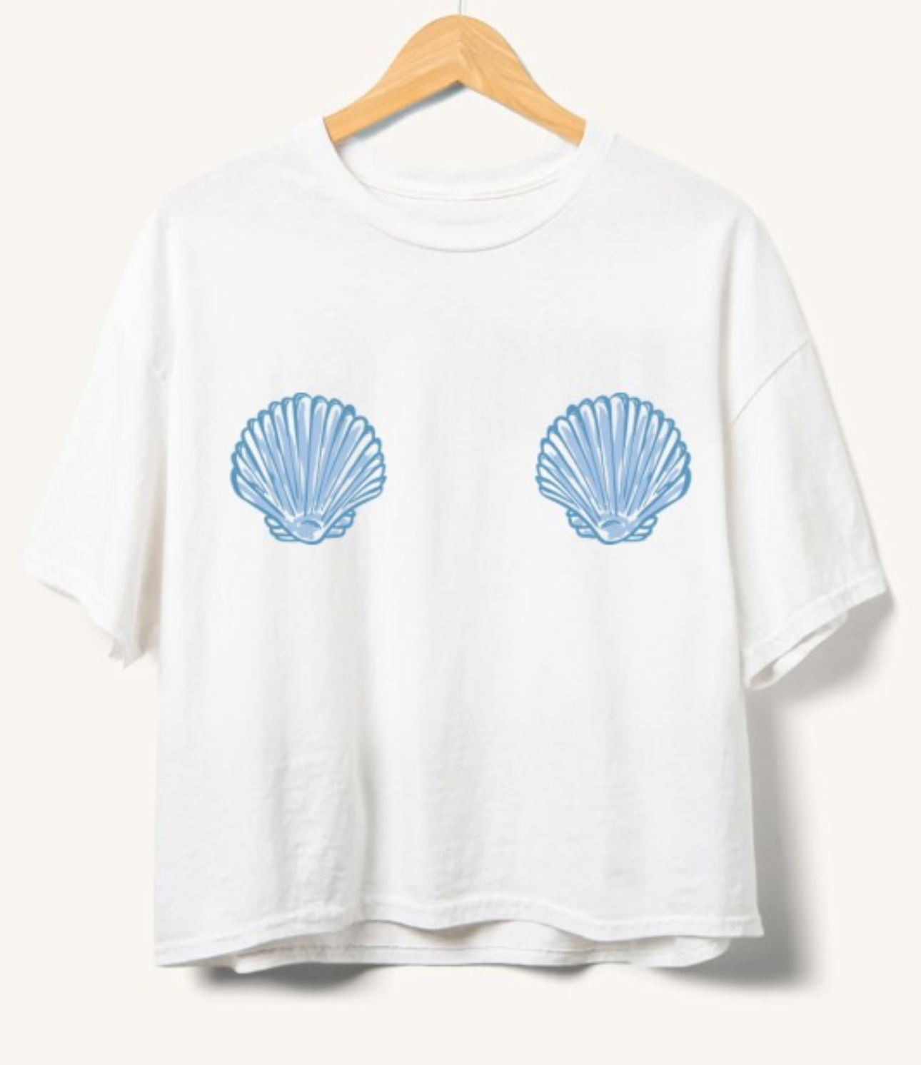 Seashell Coast Boxy Tee (PREORDER)