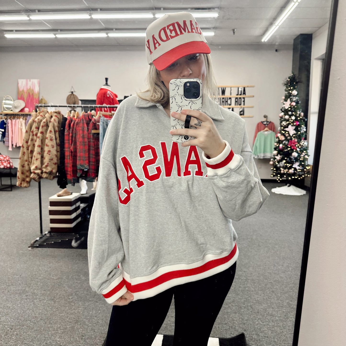 ARKANSAS Quarter-Zip Pullover