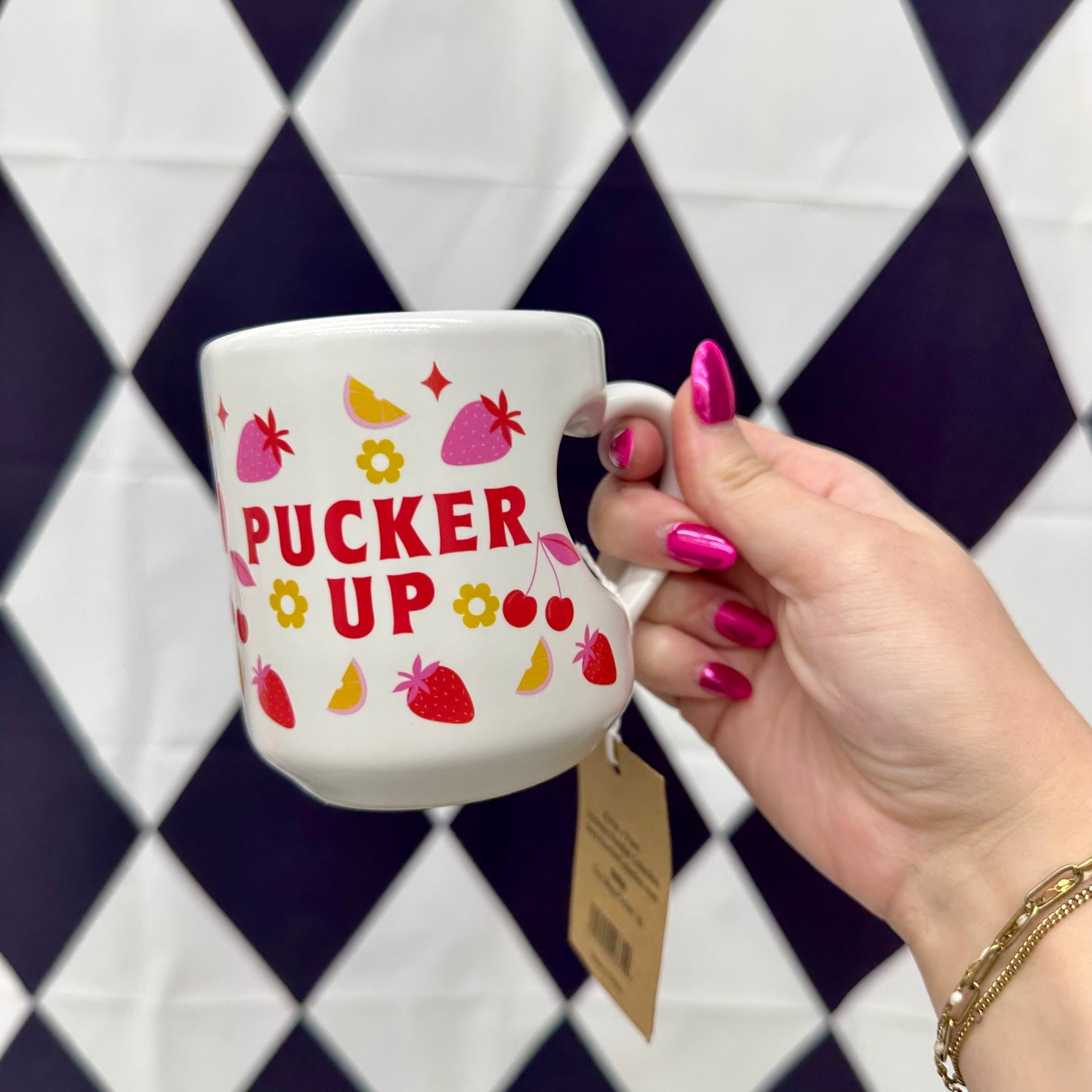 Pucker Up Heart Mug