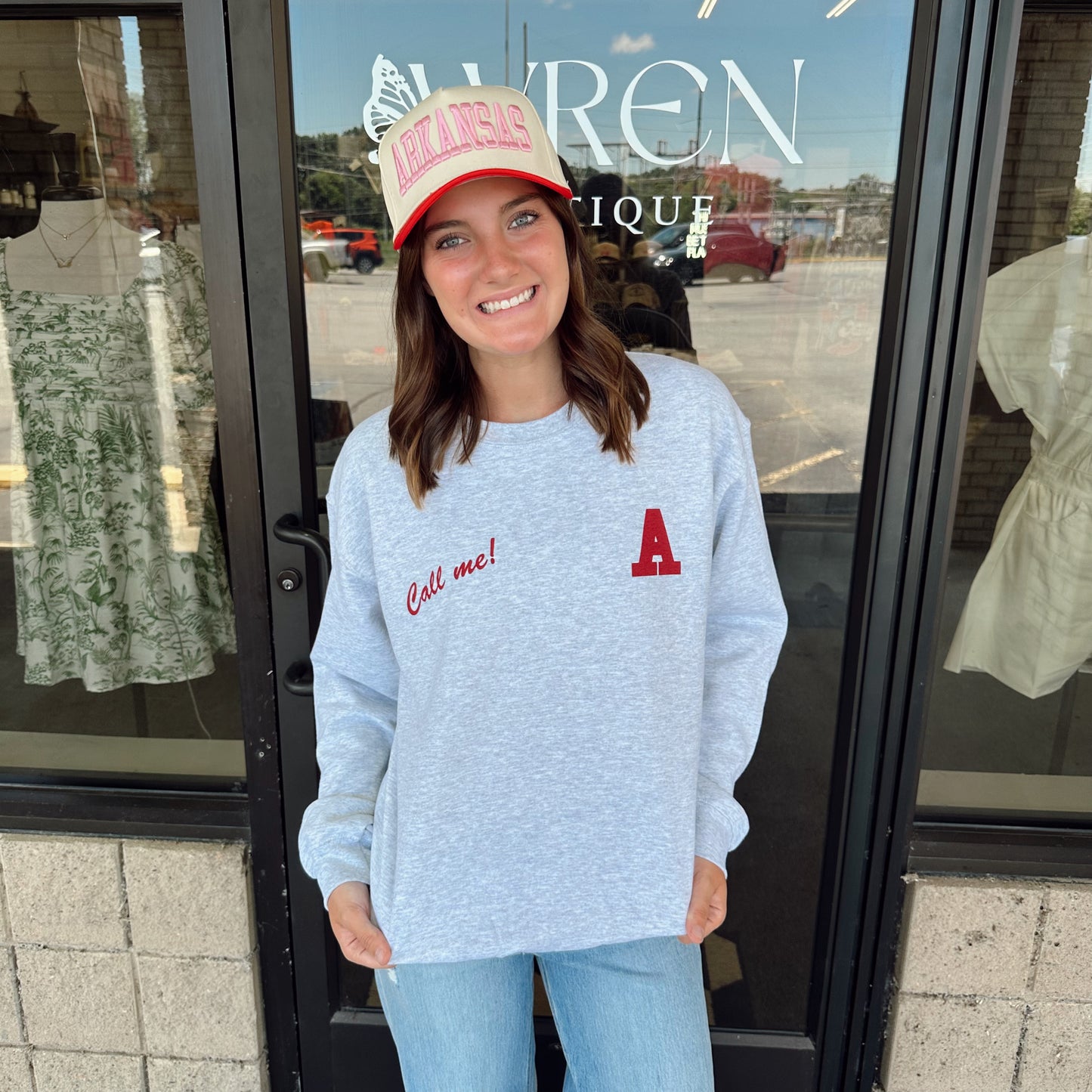 Charlie Southern Call Me Crewneck