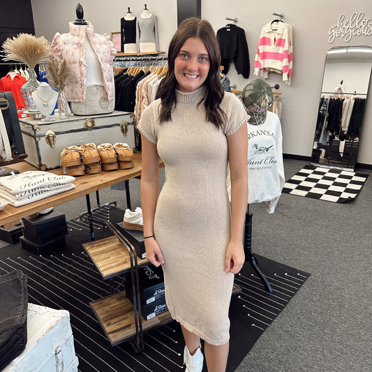 Sunday Stroll Knit Midi Dress