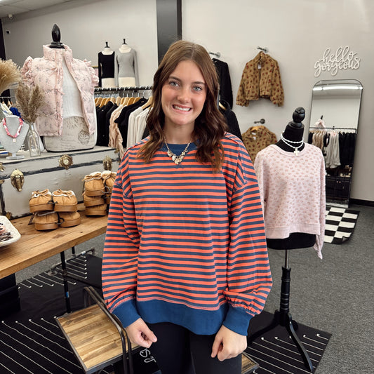 Coastal Knit Crewneck