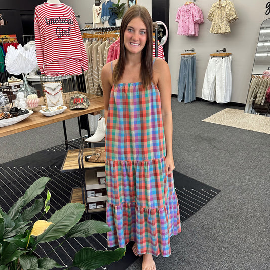Summer Picnic Maxi Dress