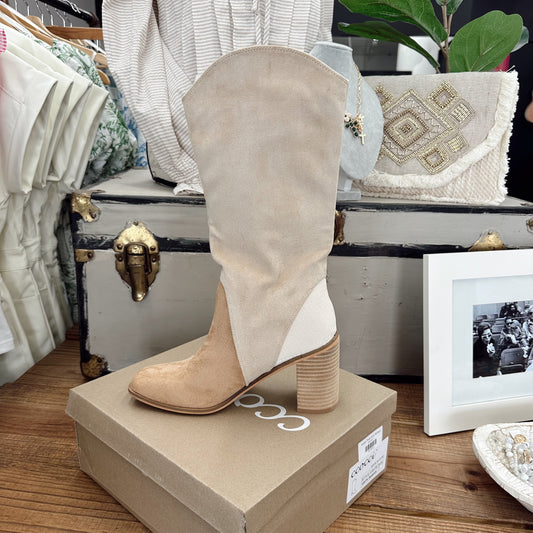 Kristin Three-Tone Tall Boot