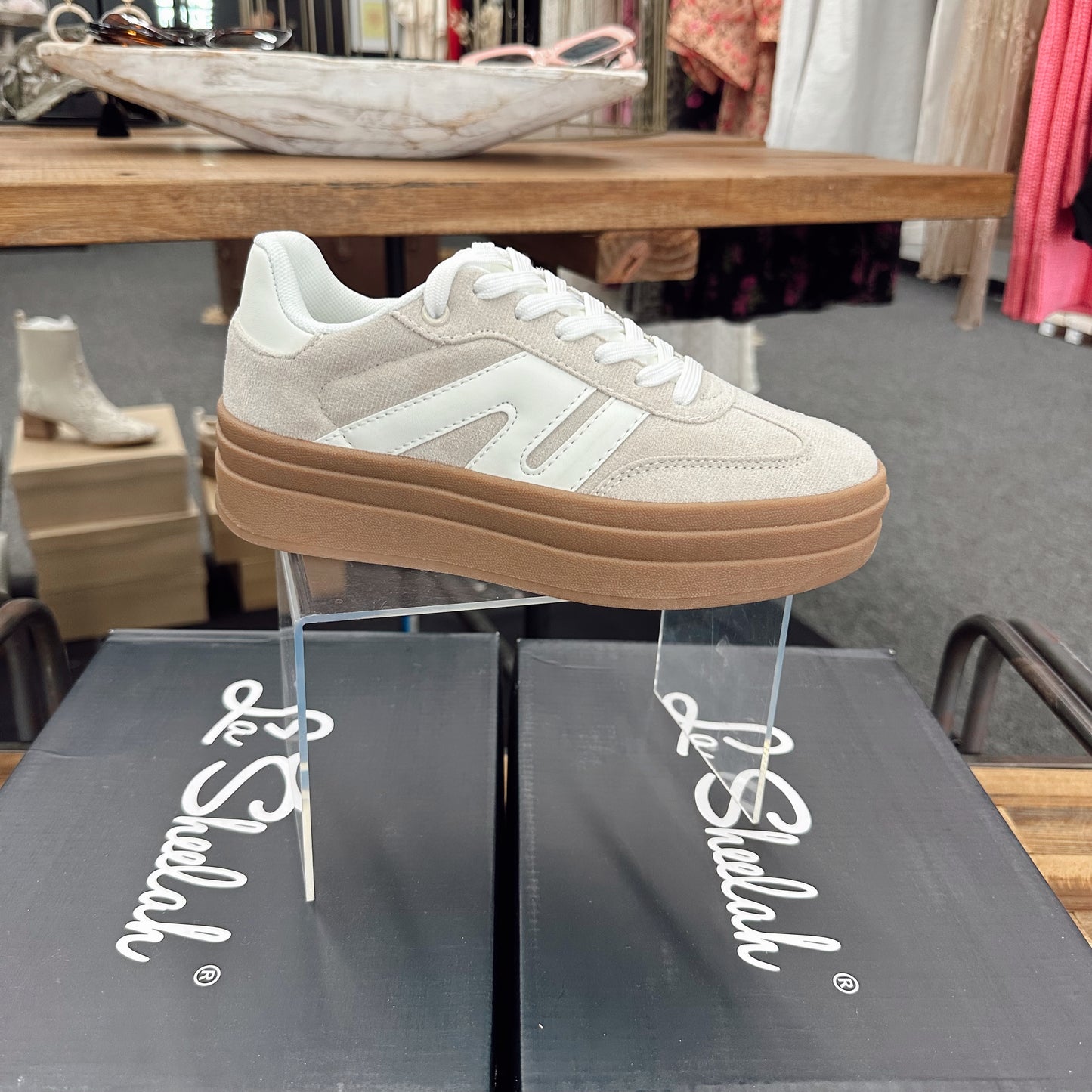 Color Block Platform Sneakers
