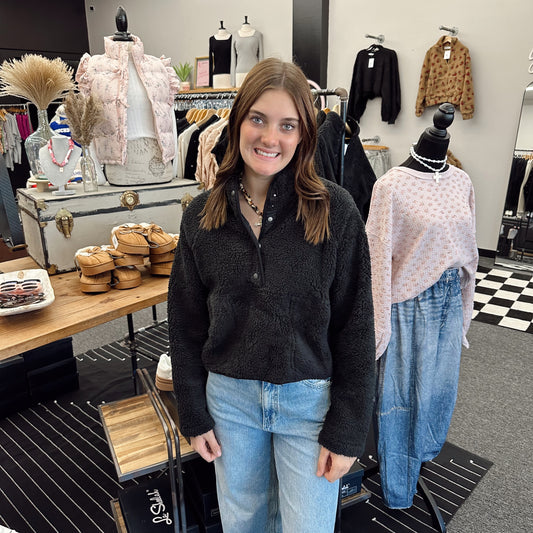 Teddy Sherpa Sweatshirt