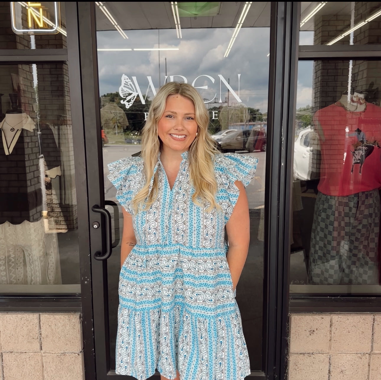 Bandana Baby Mini Dress