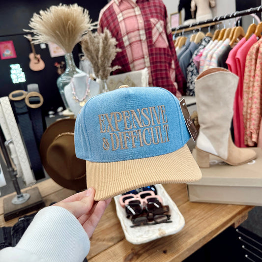 Expensive & Difficult Denim Corduroy Trucker