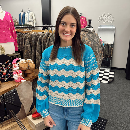 Bless Your Heart Puff Sleeve Sweater