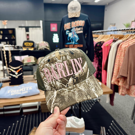 Darlin’ Vintage Camo Trucker Hat