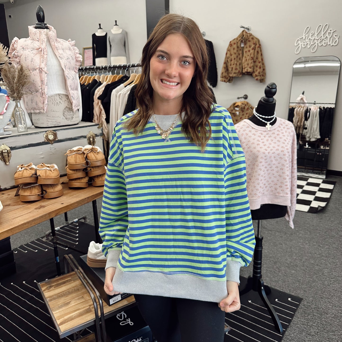 Coastal Knit Crewneck