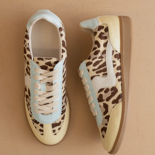 The Kyla | Baby Leopard Classic Low Top Sneakers