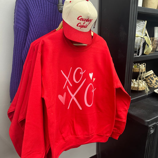 XOXO Crewneck Sweatshirt