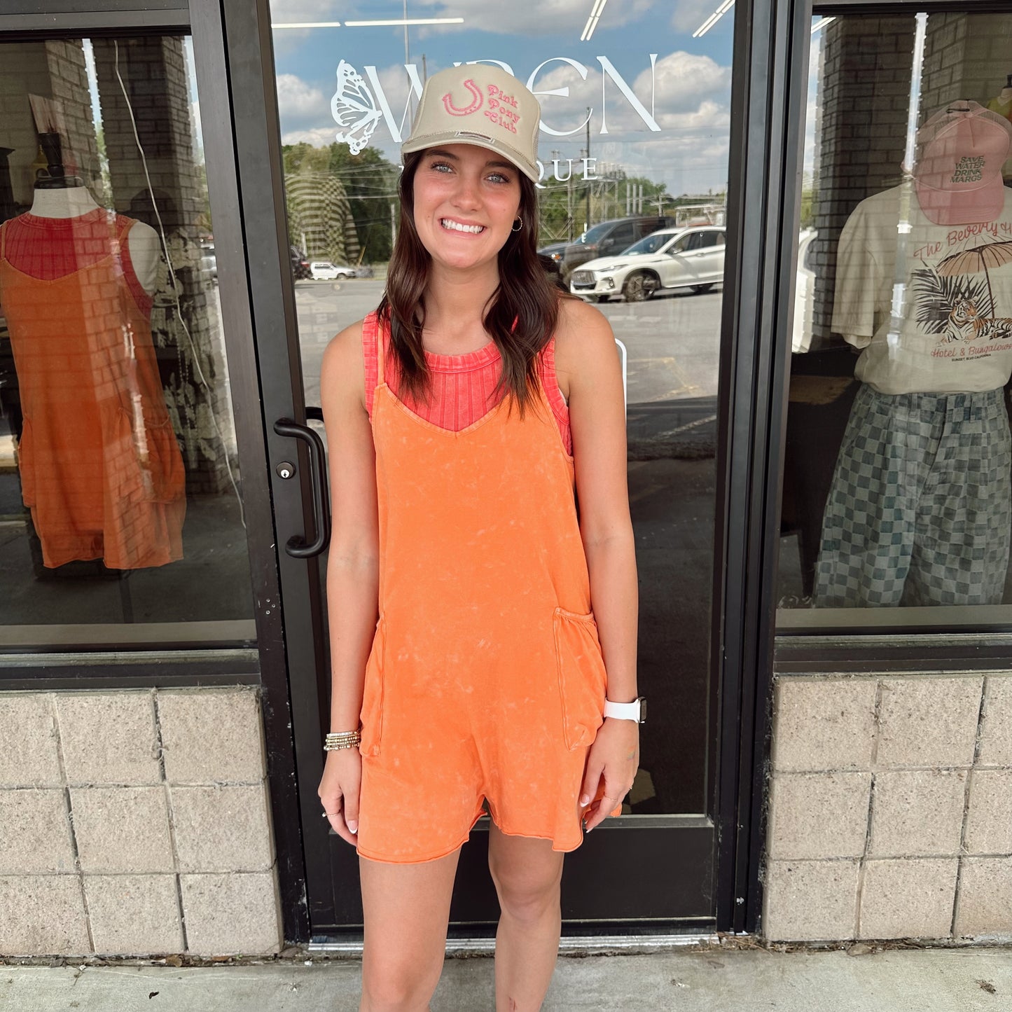 Stay Salty Mineral Washed Romper