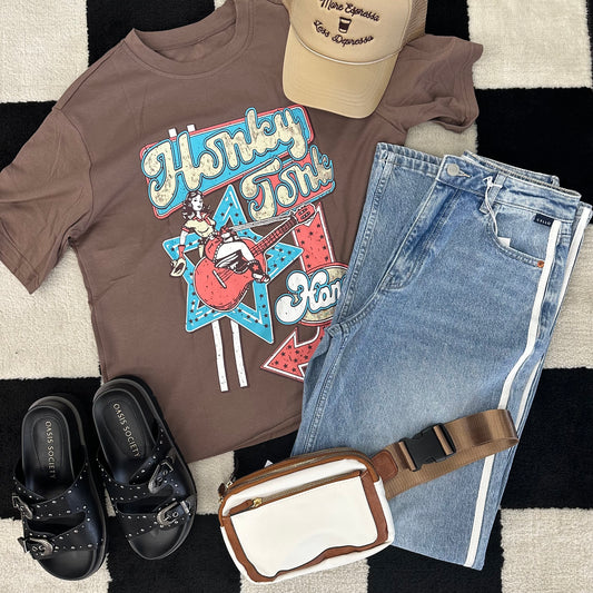 Honky Tonk Honey Graphic Tee