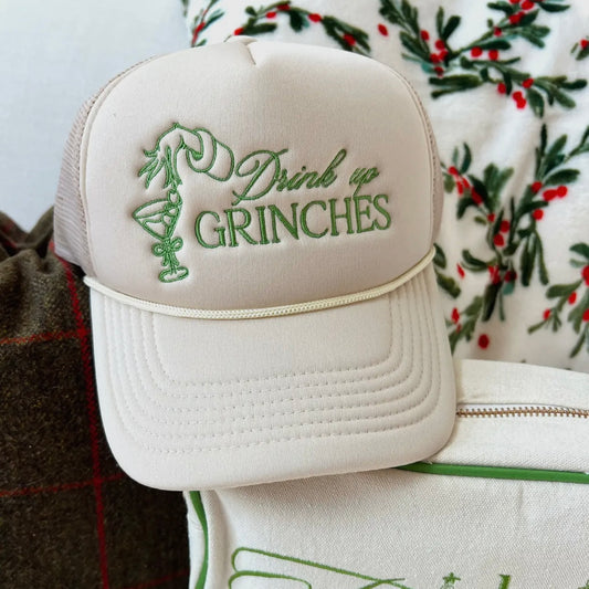 Drink Up Grinches Foam Trucker