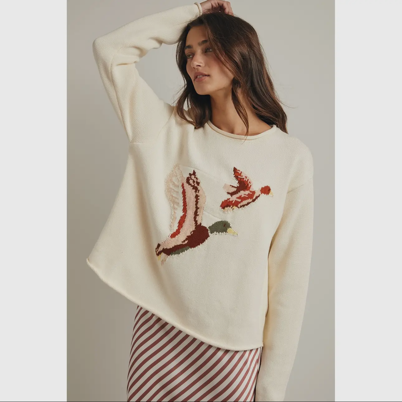 Flying Duck Duo Knit Sweater (PREORDER)