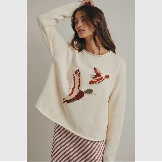 Flying Duck Duo Knit Sweater (PREORDER)