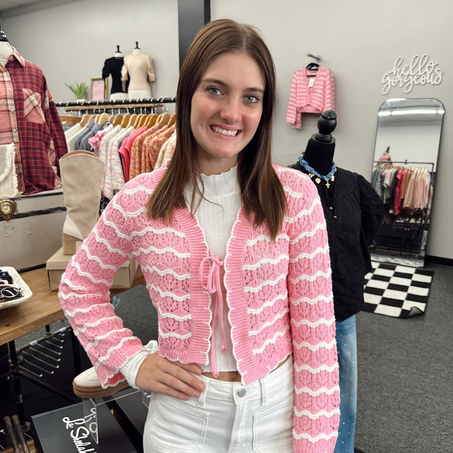 Bubblegum Sweater Cardi