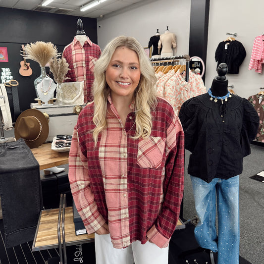 Kambrie Plaid Flannel (Multiple Colors)
