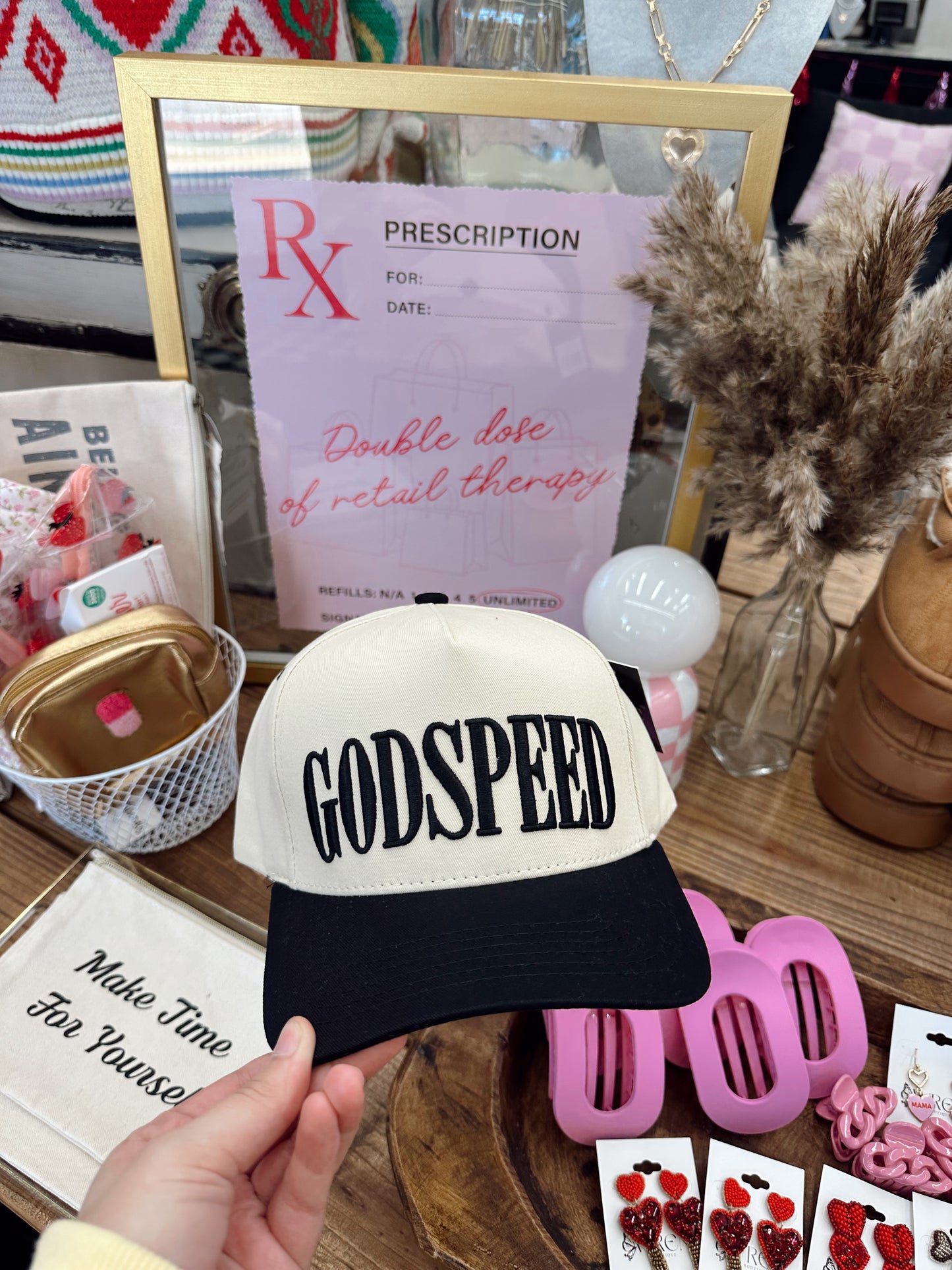 Godspeed Embroidered Trucker Hat