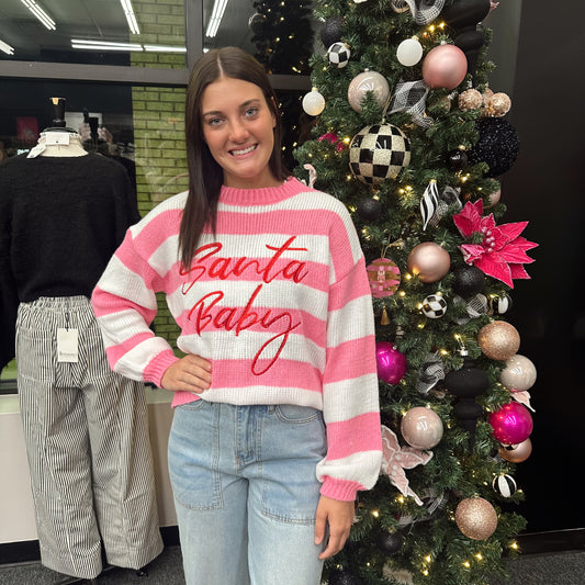 Santa Baby Knit Sweater