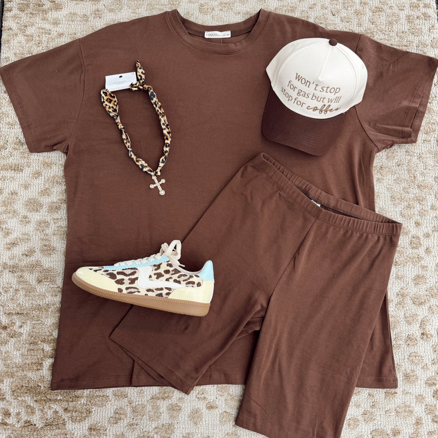 Biker Short Set