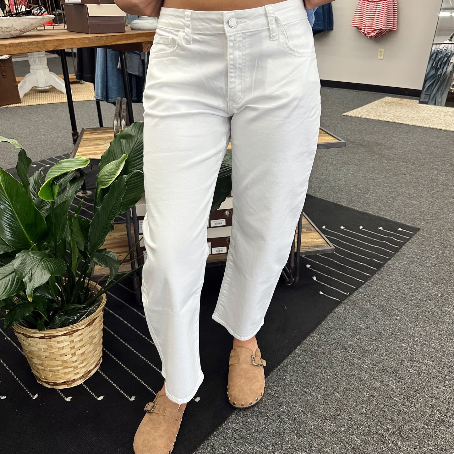 JBD Stretch Twill Comfort Barrel Jean