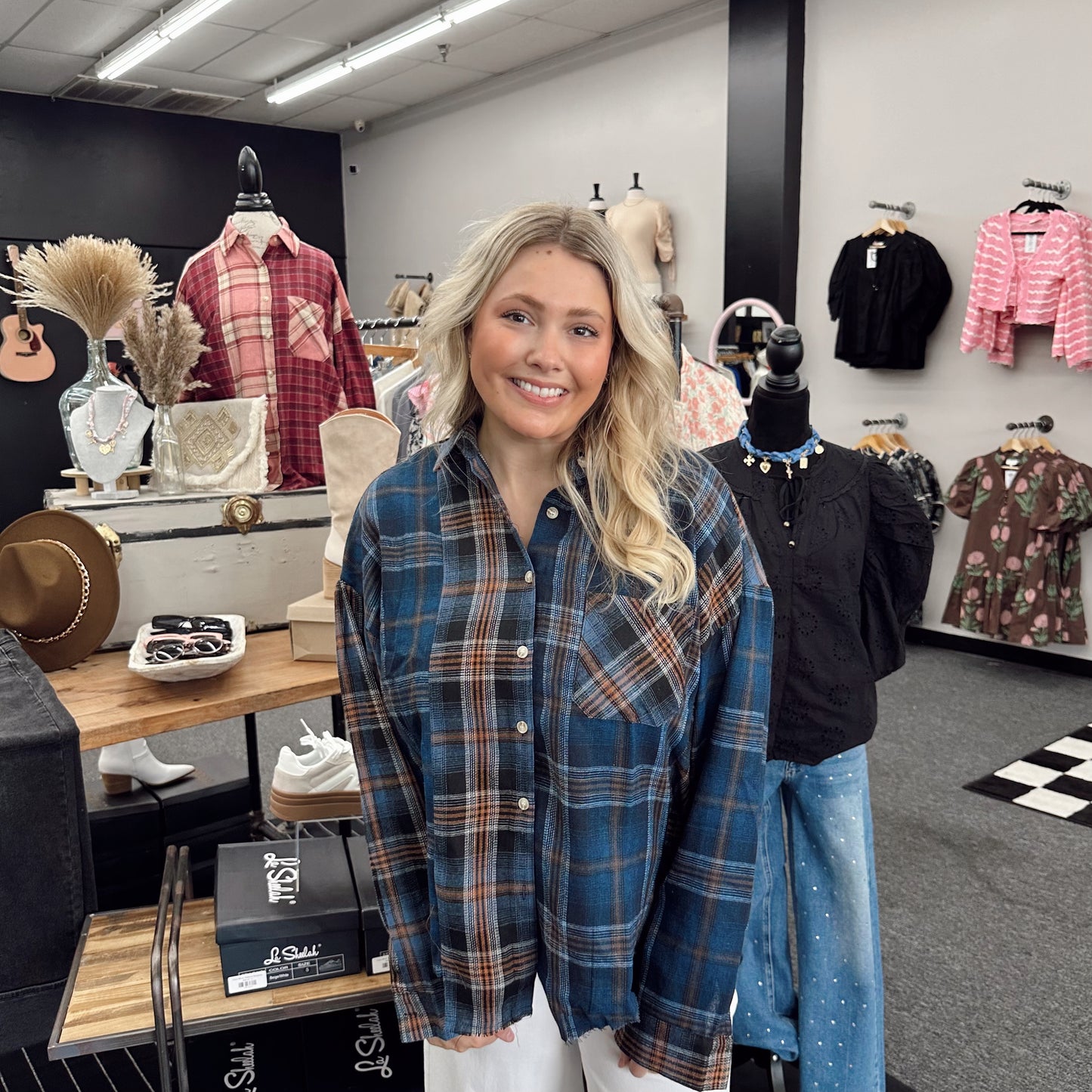 Kambrie Plaid Flannel (Multiple Colors)