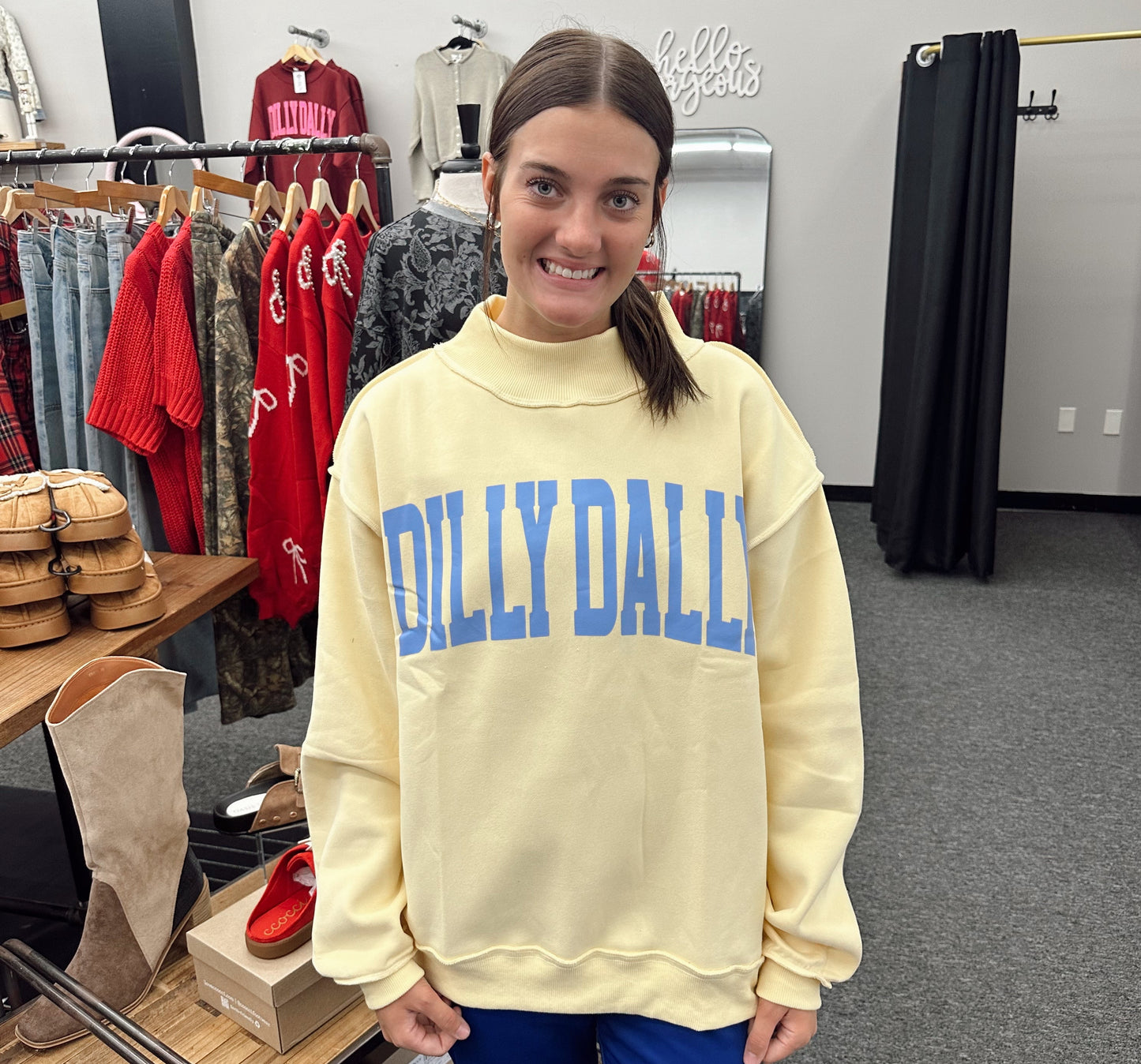 Dilly Dally Mockneck (Multiple Colors)