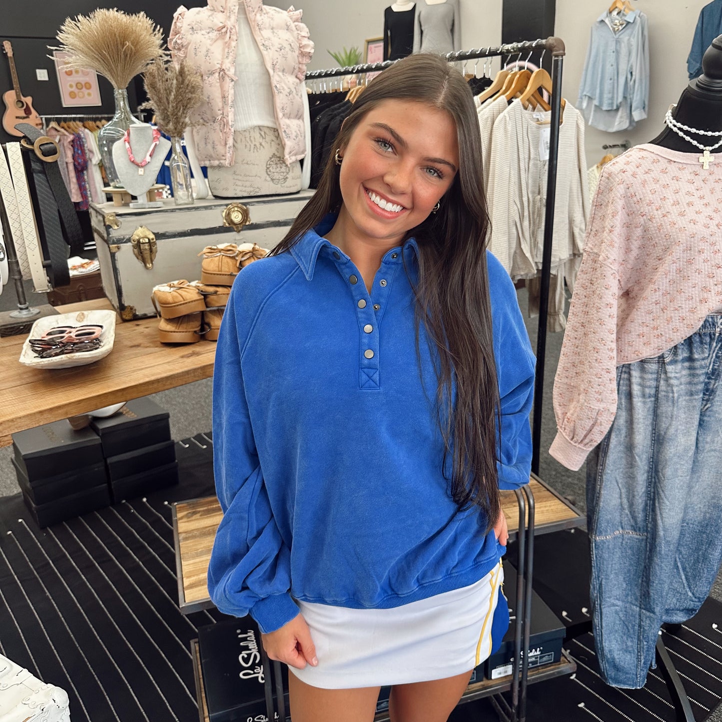 Most Loved Mineral Washed Sweatshirt