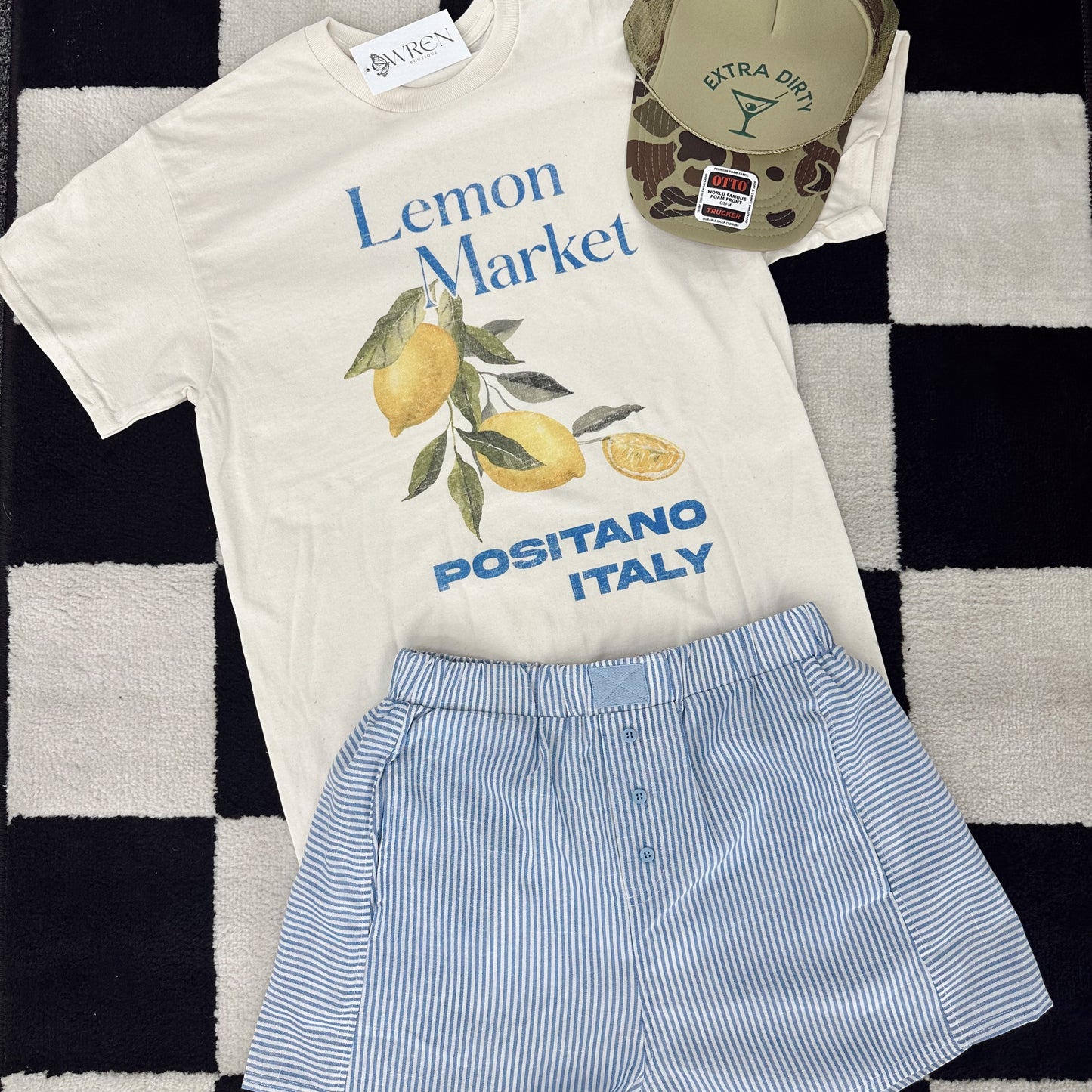 Lemon Market Oversized Graphic Tee