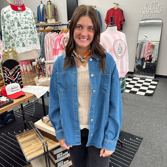 Denim Daze Button Up