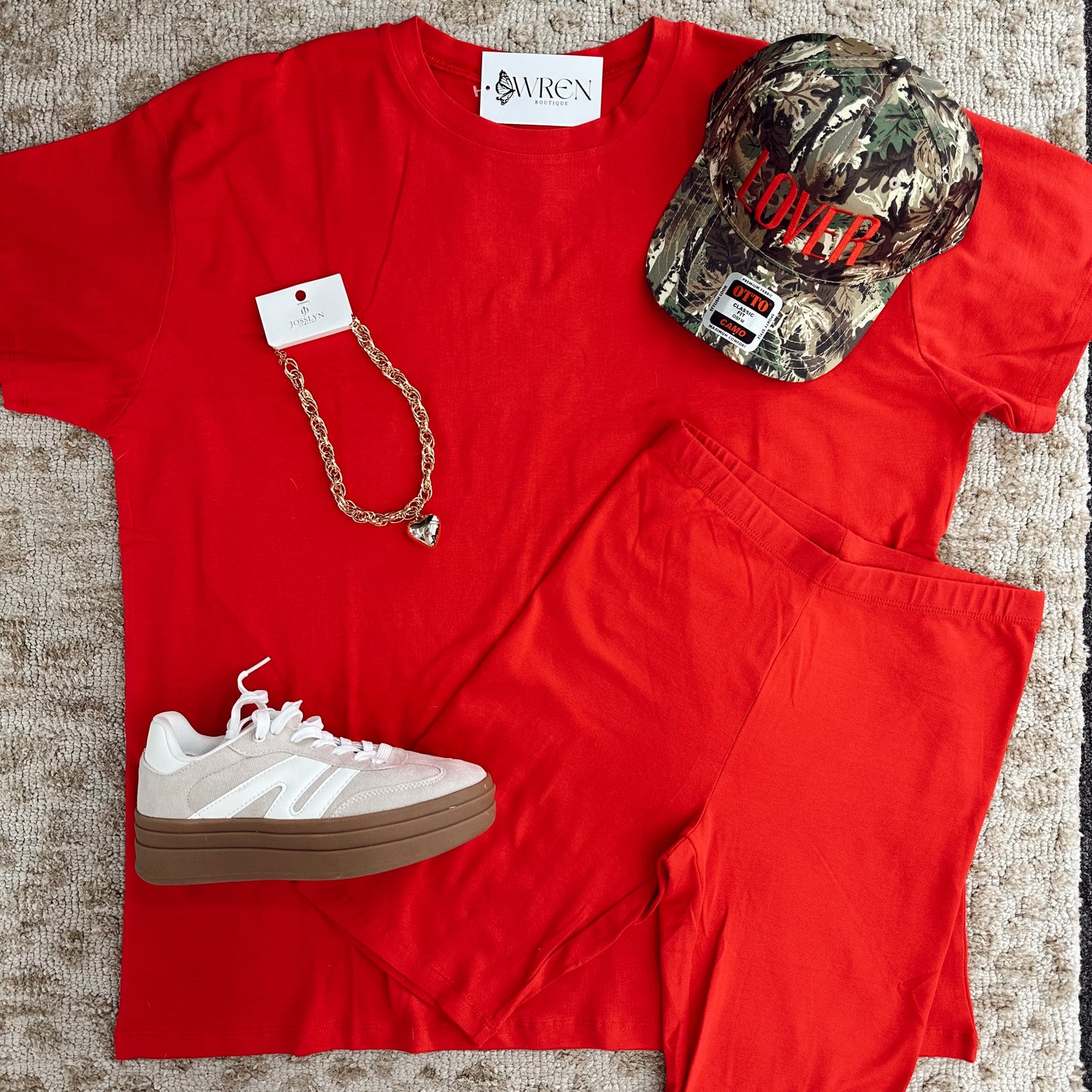 Biker Short Set