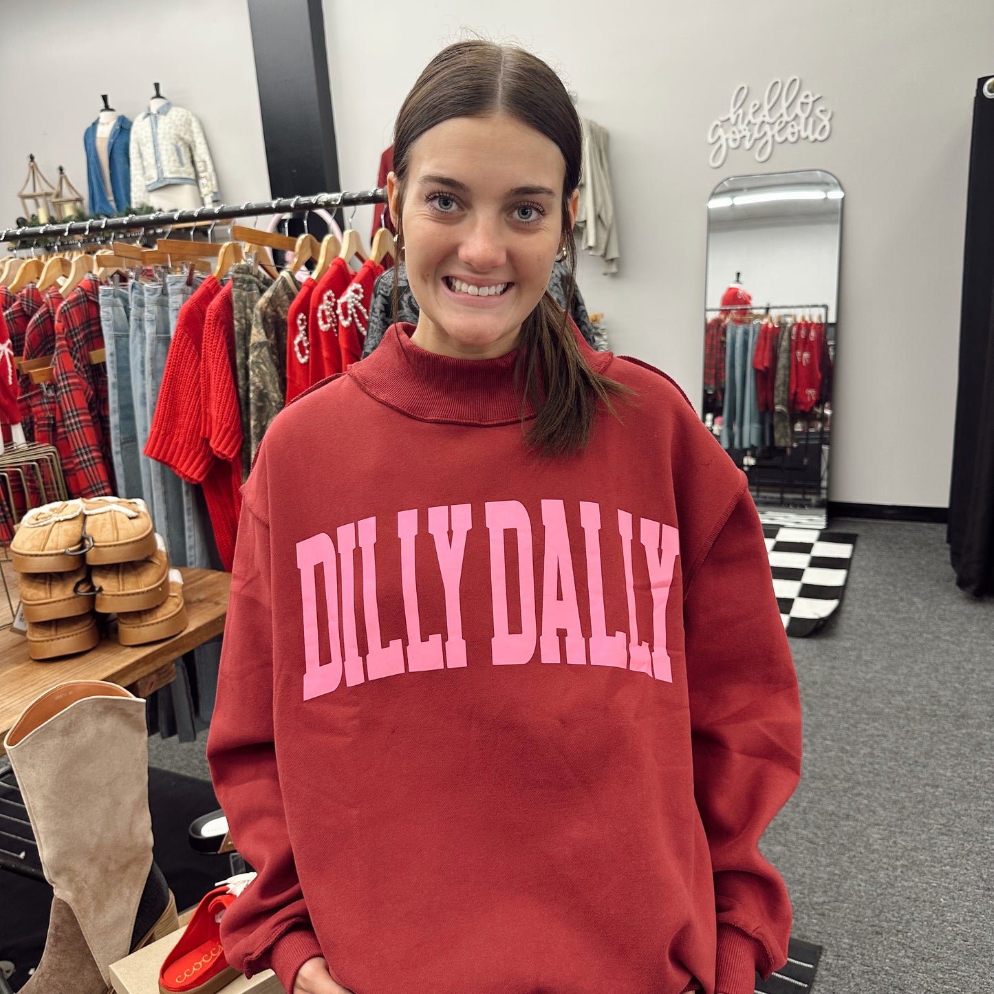Dilly Dally Mockneck (Multiple Colors)