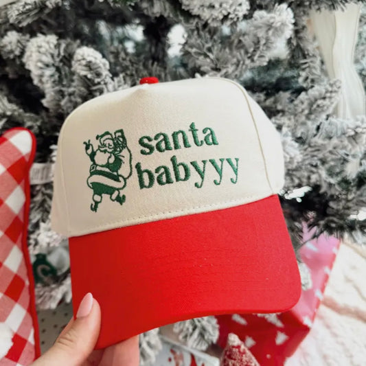 Santa Babyyy Vintage Trucker