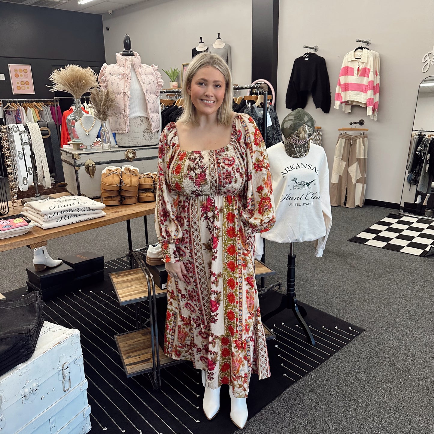 Garden Party Boho Maxi Dress