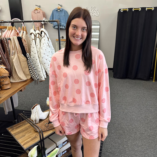 Pinky Promise Polka Dot Set