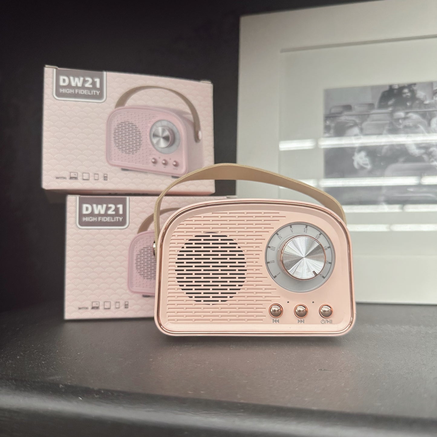 Mini Retro Radio Bluetooth Multifunction Speaker