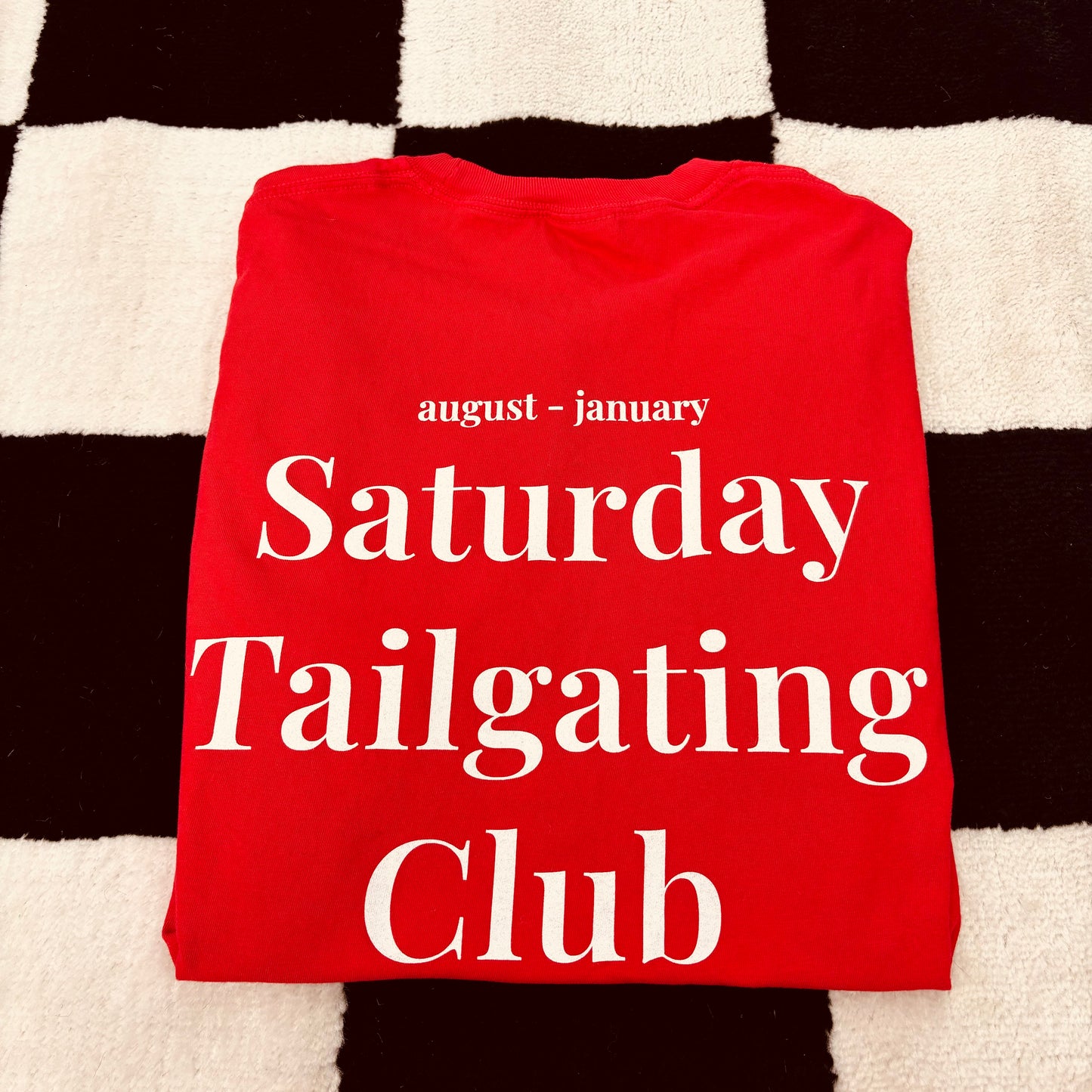 Saturday Tailgating Club Tee