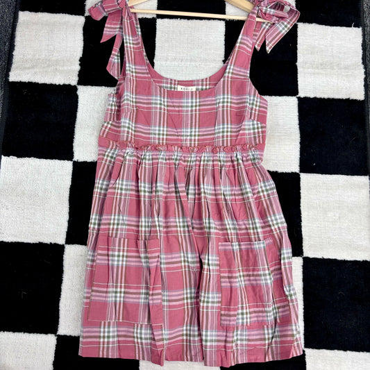 Plaid Babydoll Dress