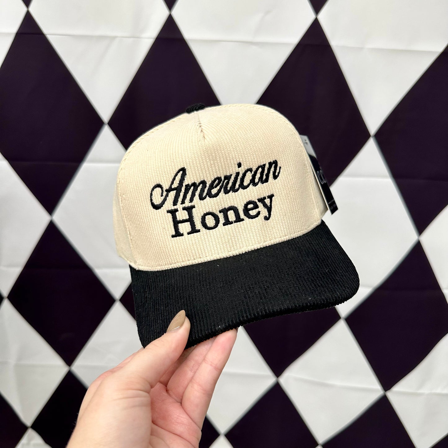 American Honey Corduroy Trucker Hat