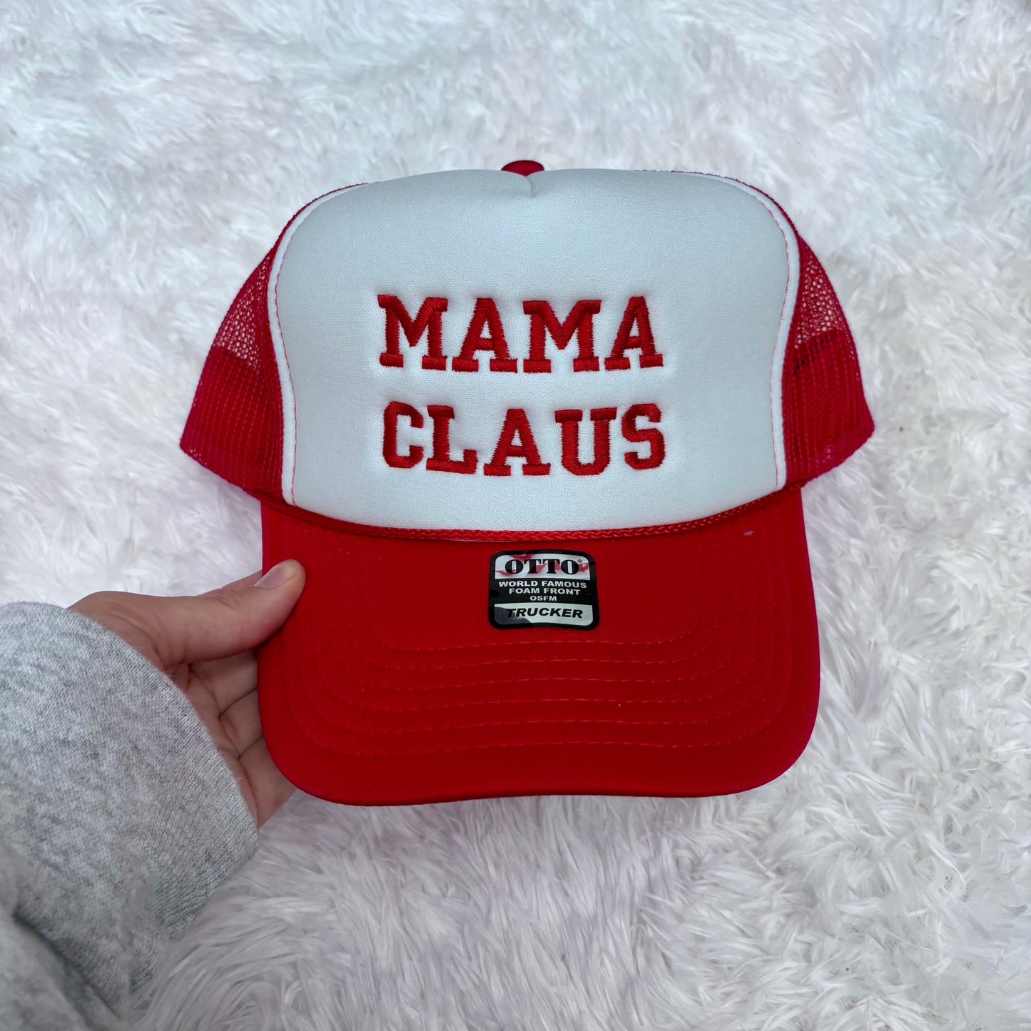 MAMA CLAUS Trucker Hat