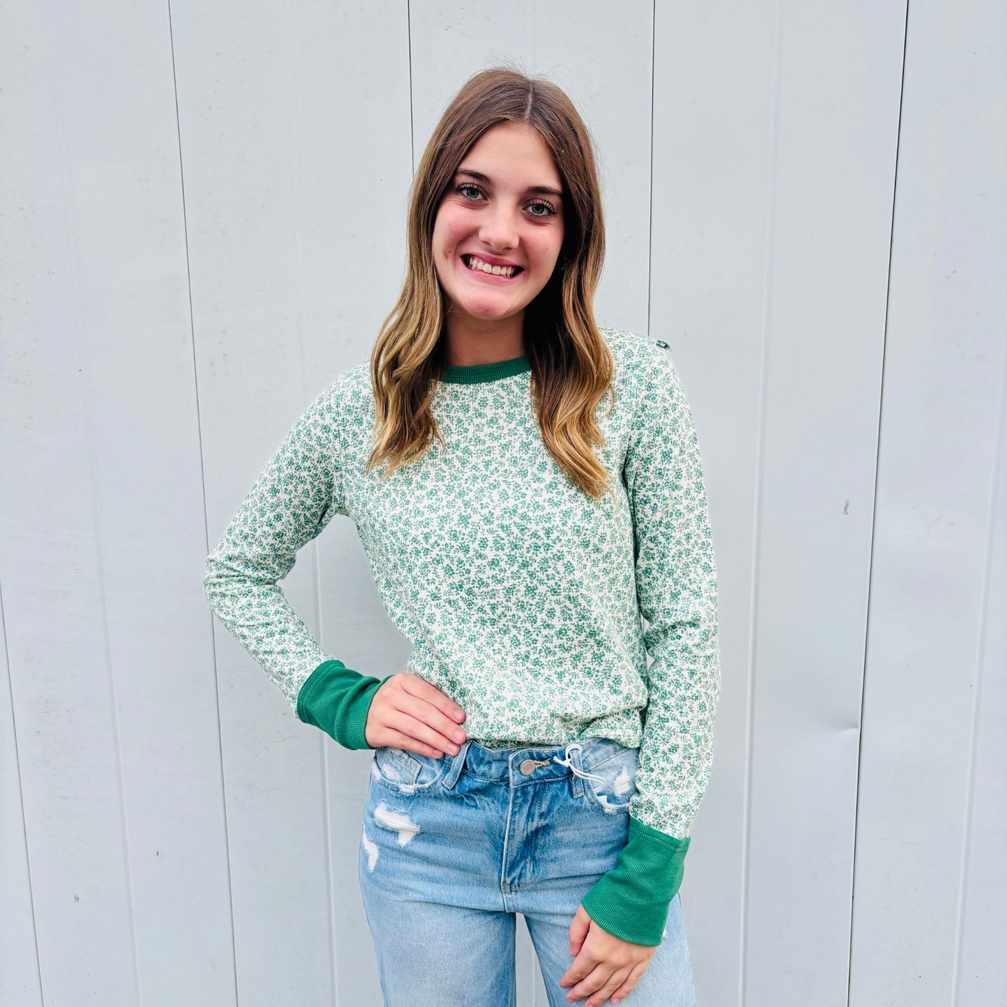 Floral Affair Knit Top